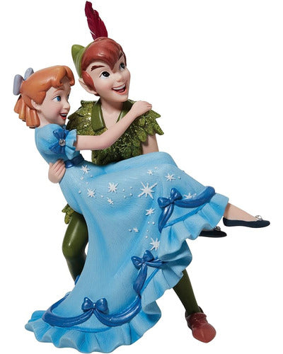 Enesco Disney Showcase Peter Pan Carrying A Figure Of Wendy 0