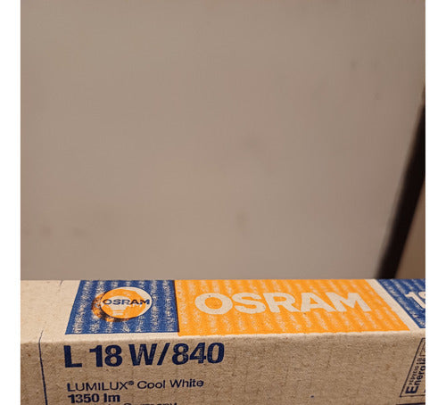 Osram Tubo Lumilux Cool White L 18w/840 De 60cm Luz Neutra 7