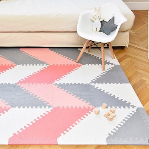 Interlocking Eva Rubber Floor Mat Baby Carpet 140x160cm 5