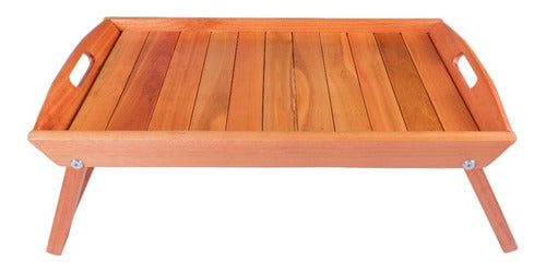 Armonía Breakfast Tray Wooden Rectangular 52cm 0