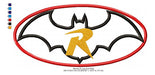 Elma Matrizes Matriz Para Bordados Maquina Batman Y Robin Logo 4233 3