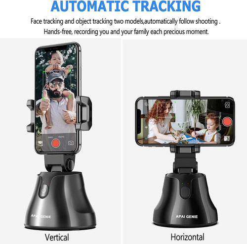 Fadodo Portable All-in-one Smart Selfie Stick, 360° Rotates Auto 4