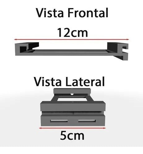 Kit 9 Sup Placa Video Estante Vertical Vga Gpu Mineração 6