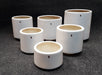 Plasmar Cylinder Planter White Fiberglass 50 x 43 4