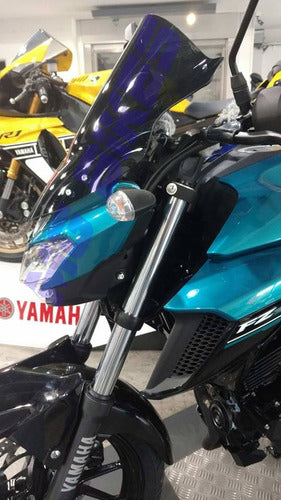 Parabrisas Proscreen Yamaha Fz 25 Color Fume Mg Bikes 1