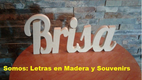 Letras En Madera - Envios 7