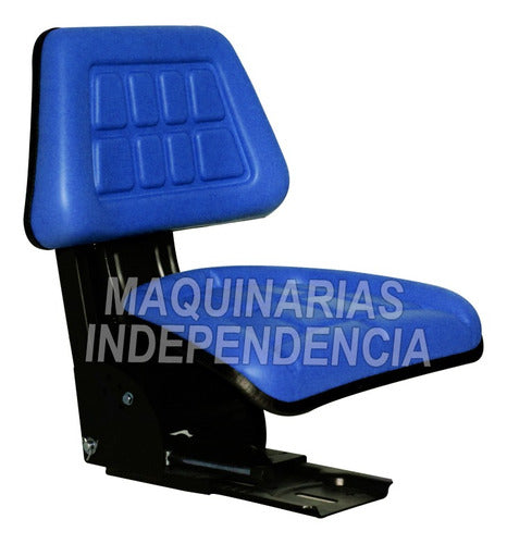 Asiento Tractor Zanello Sin Riñonera Azul Agro 0