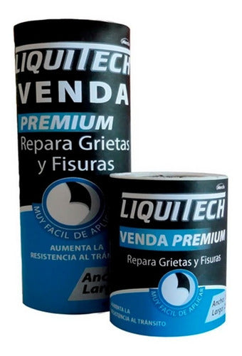 Merclin Venda Elástica Premium Liquitech 10cm X 25mts Repara Grietas 0