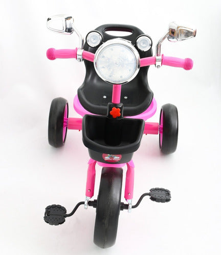 Dencar Triciclo Infantil Disney Con Doble Canasto Luz Y Sonido 5