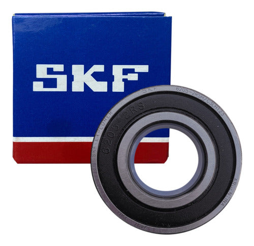 Kit Rulemanes Skf Reten Lavarropas Samsung Wf1904 Wf 1904 3