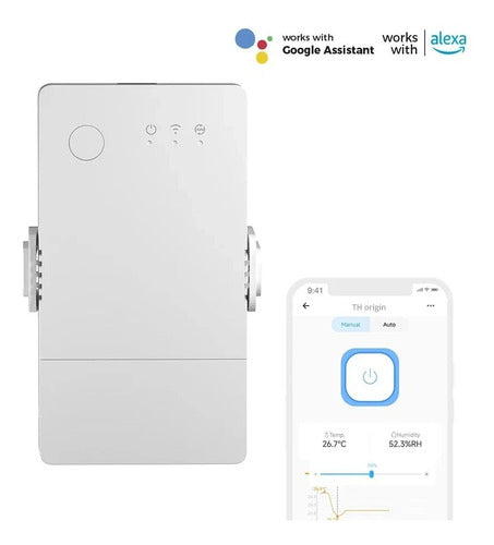 Sonoff TH Origin Temperature and Humidity Monitor Electrocom 2