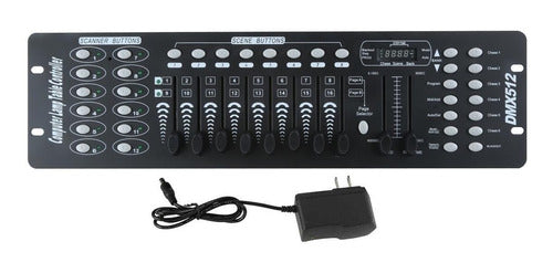 Controlador Dmx, Consola Dmx De 192 Canales Efectos Luces 5