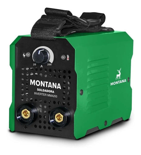 Montana Soldadora Inverter 200 Amp Electrodos 0