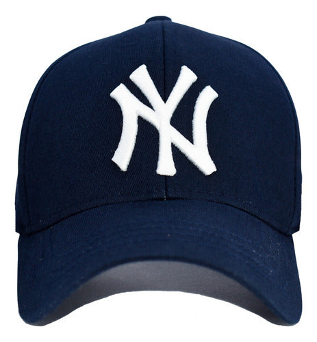 Gorra Cerrada Béisbol Con Elástico NY Yankees LA Angeles 4