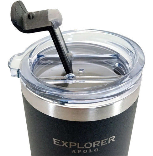 Explorer T7 Thermal Mug 414 ml Stainless Steel Auto Lid 5 Hr 1