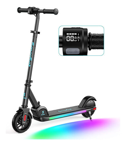 SmooSat Pro Electric Scooter for Kids 8+ Years, Colorful Lights 0