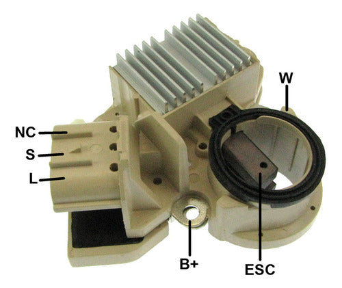 Regulador De Voltaje Compatible Con Nissan Versa Tiida 1