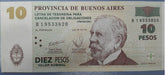 Billete Bono 10 Patacones Excelente 0