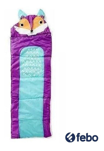 Febo Sleeping Bag for Kids - Safari Foxy SF200F 1