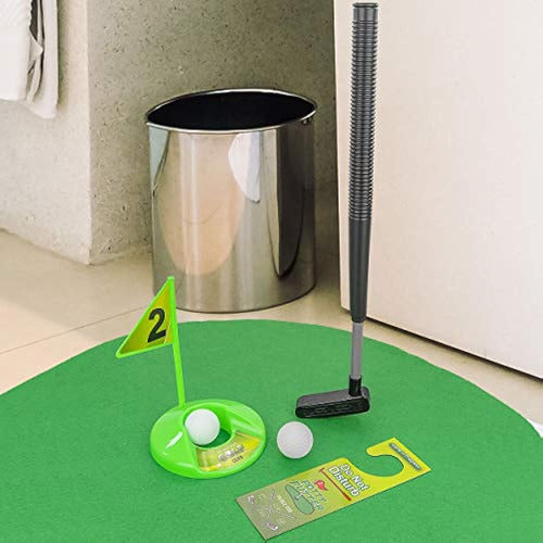 Potty Putter Tiempo Del Inodoro Juego De Golf 4