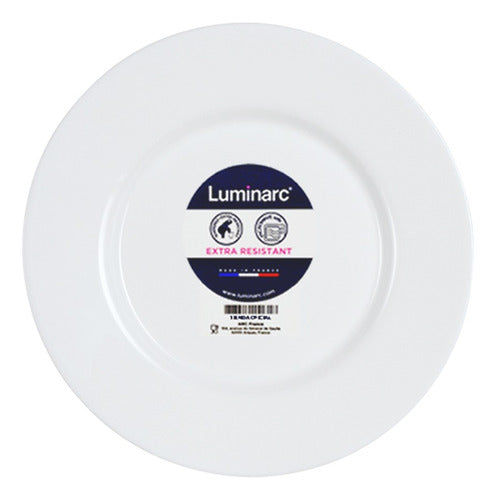 Luminarc Everyday Shallow Plates Set of 12 0