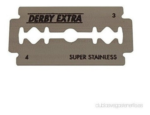 Derby Double Edge Razor Blades Extra X 50 Units Barber Barberia 2