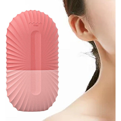 Rolo De Gelo Facial Concha De Gelo Para Rosto Rosa 4