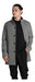 Men's Detachable Hood Coat Overcoat in Quality Wool Fabric 7