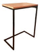 Herreria Don Vitto Classic Iron and Wood Side Table 0