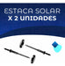 Megacree Farol Solar Led Estaca Jardín Pack X2 Unidades Piso Exterior 1