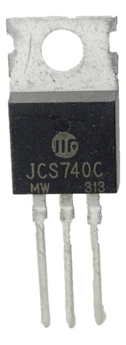 Transistor Mosfet Jcs740c Jcs 740c Jcs740 10a 400v 0