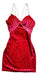 Generic Velvet Sleeveless Dress with Strass Details 5