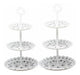 Mym Ventas Set of 2 Tiered Cupcake Stands - 3 Levels 0