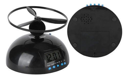 Flying Helicopter Digital Alarm Clock 1