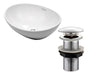 Premium Piazza A082 Washbasin Kit with Click Clack Drain Stopper 0