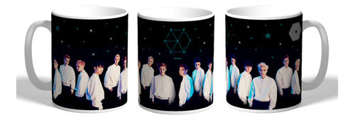 La Cueva Taza Exo Kpop De Cerámica 0