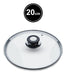 20cm Tempered Glass Lid for Pots and Pans by Pettish Online 1