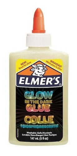 Elmer's Glow In The Dark Glue 147 Ml - Perfect for Slime 0