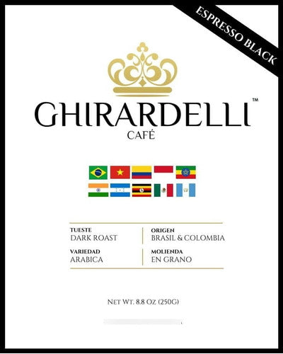 Ghirardelli Café Tostado Brasil/Colombia Blend Molido O Grano 1,5 Kg! 3