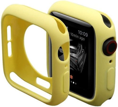 Silicone Bumper Case for Apple Watch 3/4/5/6 - Shockproof Protection 7