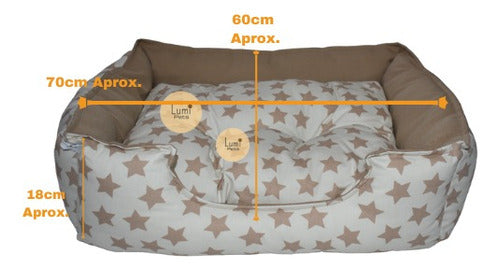 LumiPets Moisés Bed for Pets with Print 6