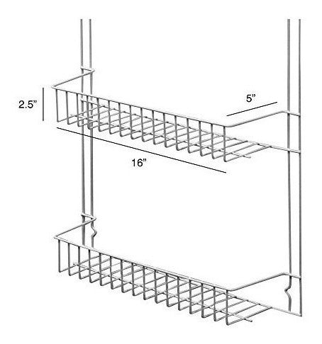 Lavish Home Organizer De Baño 60cm X 19cm X 5cm En Acero Aleado 2