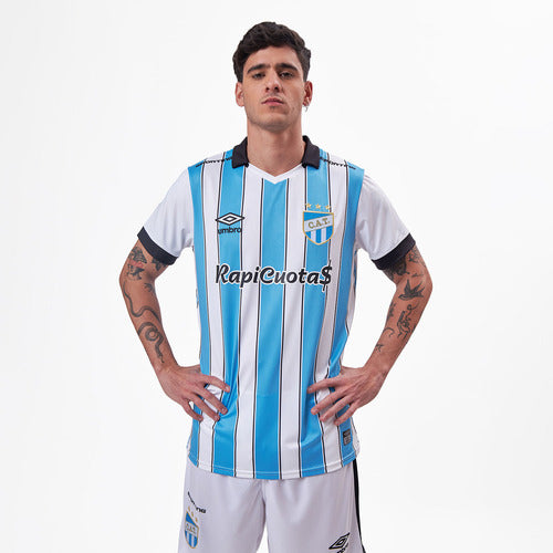 Umbro Official Unisex Striped Soccer Jersey - Atlético Tucumán 08 3