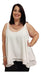 Simona Y Sus Petates Black Layered Chiffon Tank Top - Plus Sizes 5