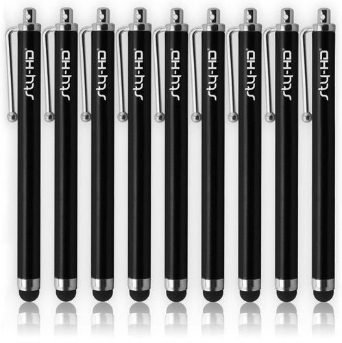 STEPWAY Imports HD Bundle of 9 L Piz Capacitive Touch Pens 0