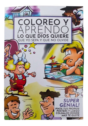 Coloring I Learn What God Wants - Children's - Paint 7