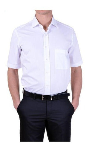 Short-Sleeve Shirt with Pocket - Sizes 56 to 60 - Aero 27