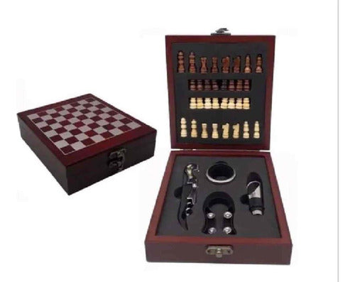 Set Destapador De Vino Ajedrez. Tienda Espinosa 0