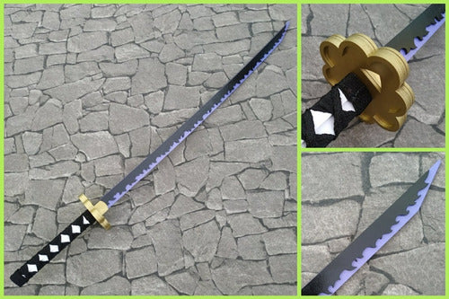 Espada Roronoa Zoro Katana 90cm Anime One Piece - Shusui 0