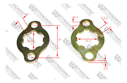 W Standard Yamaha YBR 125 Pinion Insurance 1